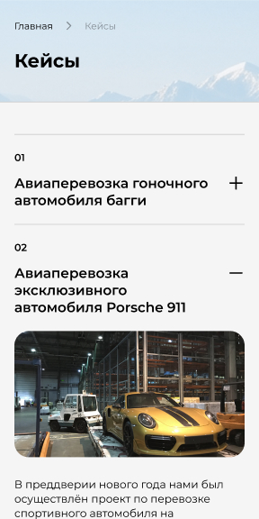 Страница кейсы